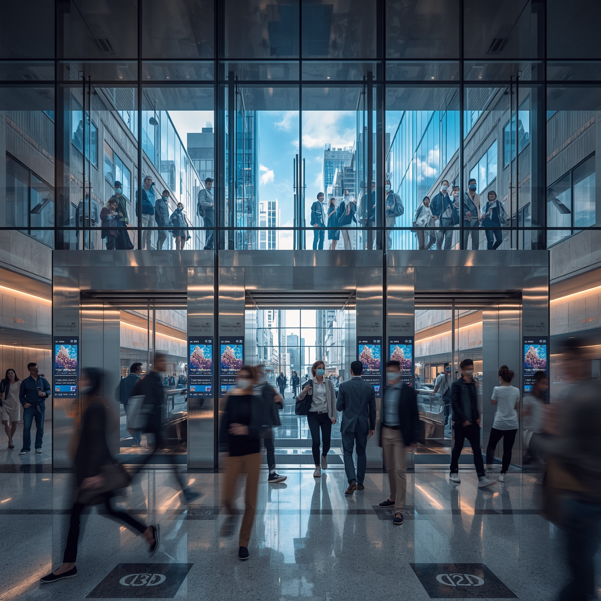 المصاعد التجارية